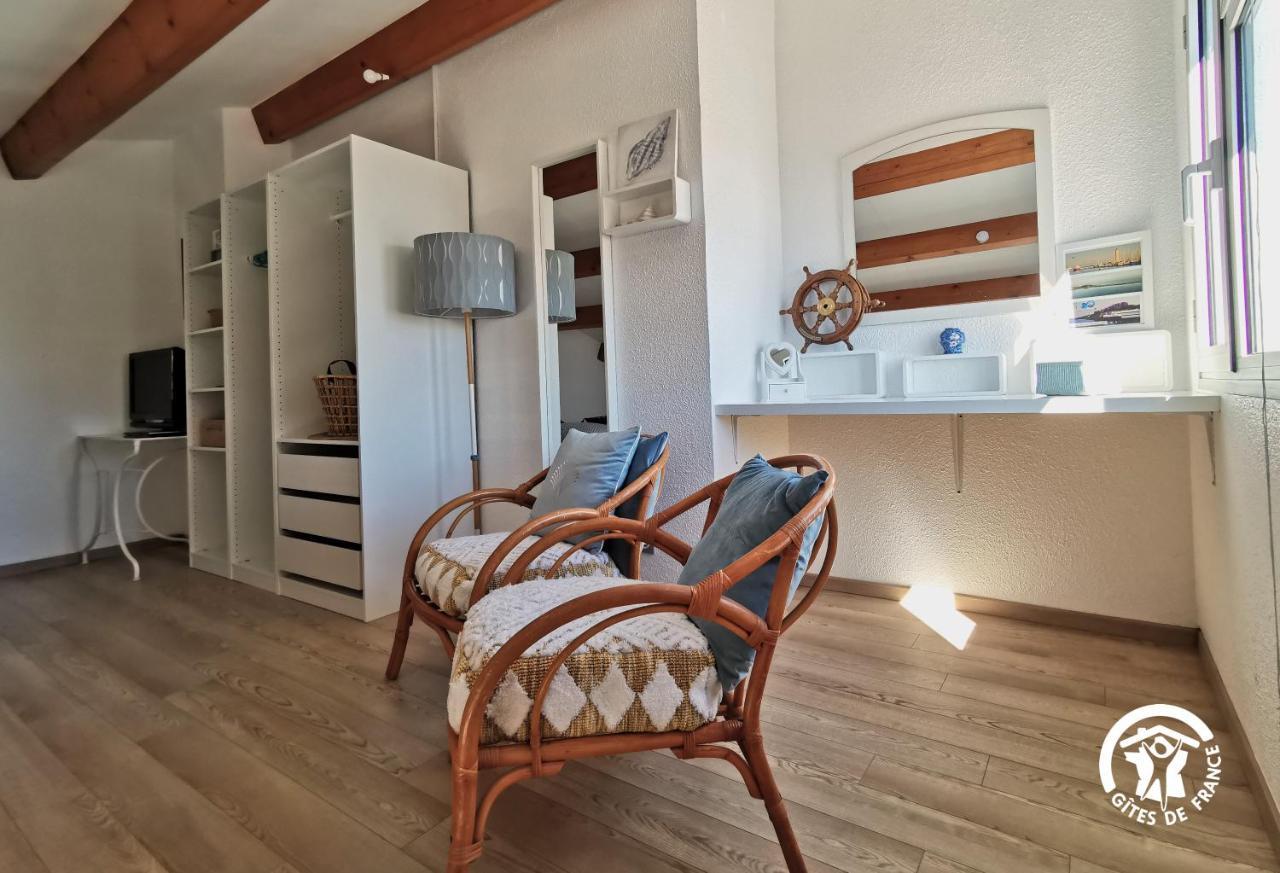 La Sirene - Loft Moderne Et Lumineux Avec Vue Panoramique Sur Mer Mediterranee Et Port De Plaisance Фронтіньян Екстер'єр фото