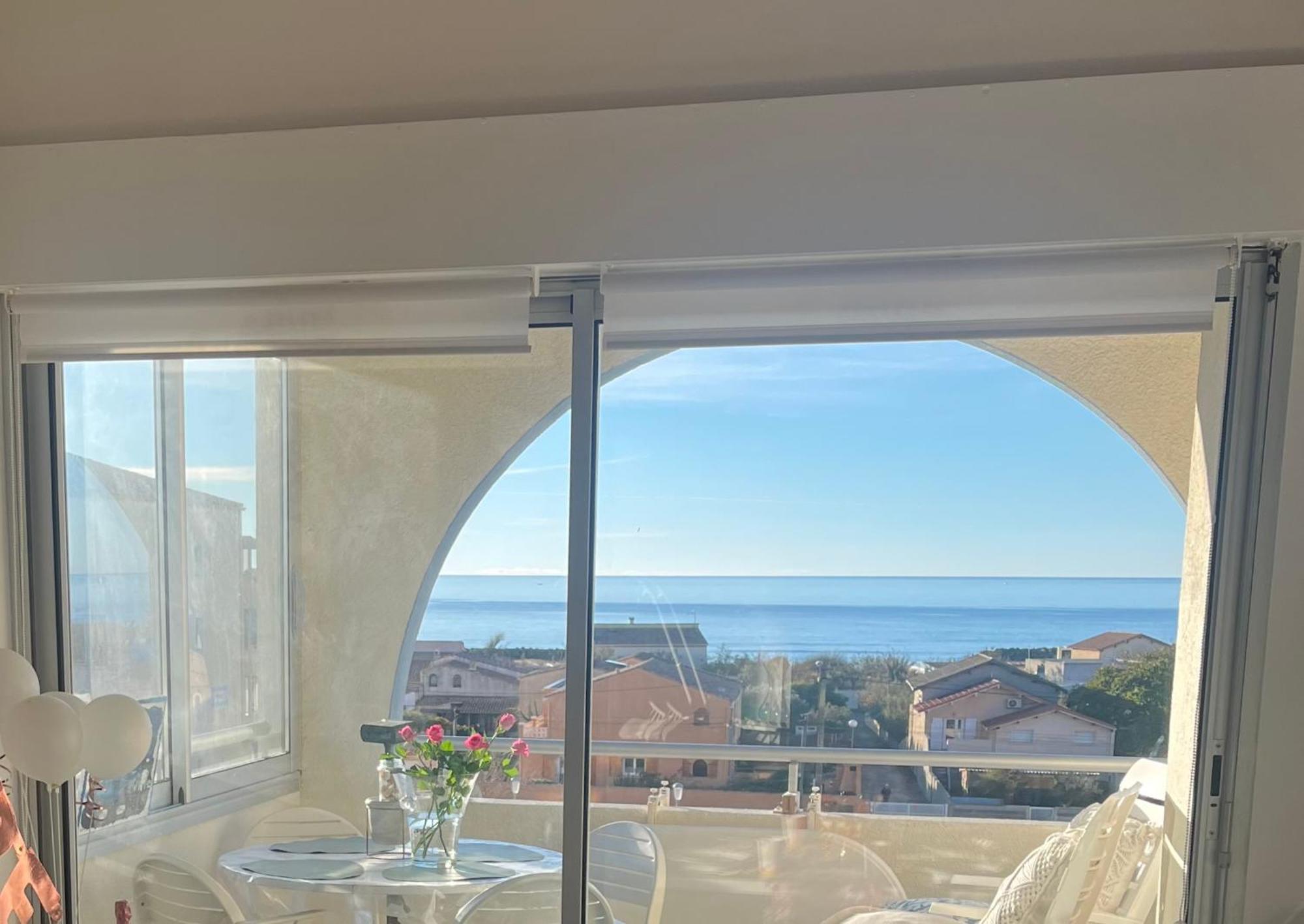 La Sirene - Loft Moderne Et Lumineux Avec Vue Panoramique Sur Mer Mediterranee Et Port De Plaisance Фронтіньян Екстер'єр фото